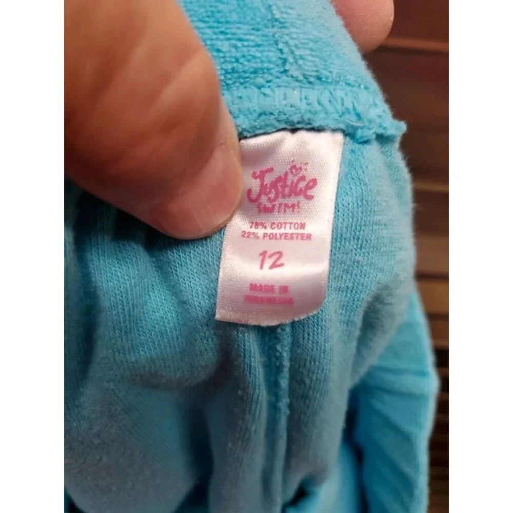 Justice for Girls Size 12 Terry Cloth shorts